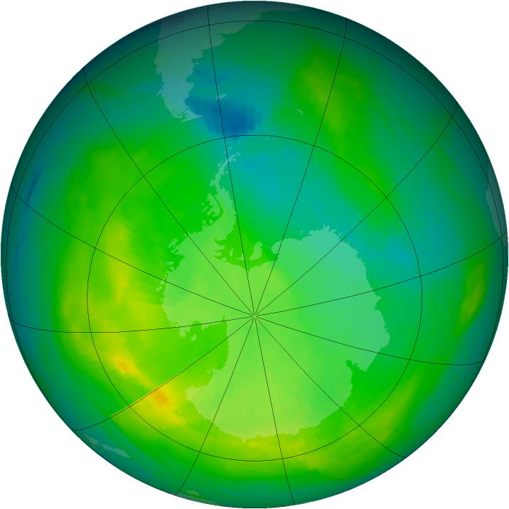 Ozone Map 1988-11-15